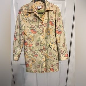 Ann Taylor Loft lined rain coat size S